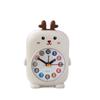 Funny Desktop Mute Clock Animal Pattern Small Desk Clock Creative Student Alarm Clock  Children's