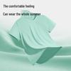 Warrior Men's Chinese Style Ice Silk Short Sleeve T-Shirt