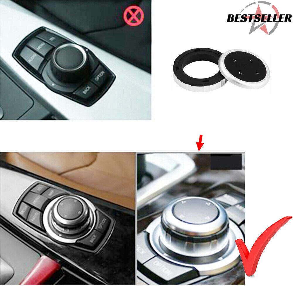 Sale 7 Button CIC IDrive Multi-Media Knob Cover For BMW 2010-2013 M5 M6