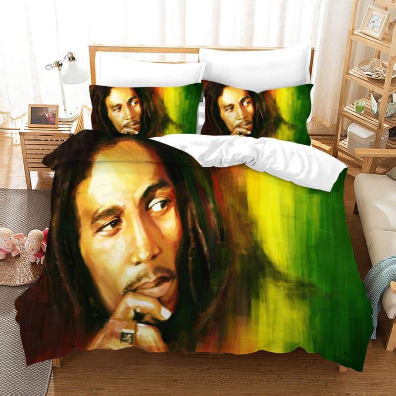 3D Digital Printing Quilt Set Three-Piece Bob Horsepower