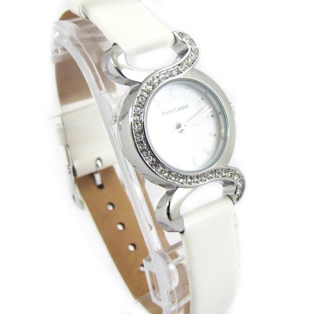 Pierre Lannier [L1209] - Montre Femme 'Pierre Lannier' blanc chrome