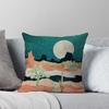 Geometric Landscape Patterns Throw Pillow Cover With Short Plush Print For Living Room Sofa Decoration Cushion Cover