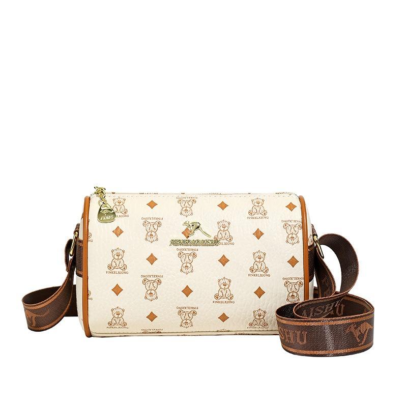 

Bags Women s New Shoulder Crossbody Women s Bags Versatile Lightweight Pillow Bags Durable Broadband Cylinder Bags білий