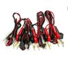 Telecommunication Nondestructive Puncture Network RJ11 Test Double Alligator Clip Bed of Nails Test Replacement Cord
