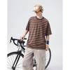 Demana Striped Color-block Short Sleeve T-shirt