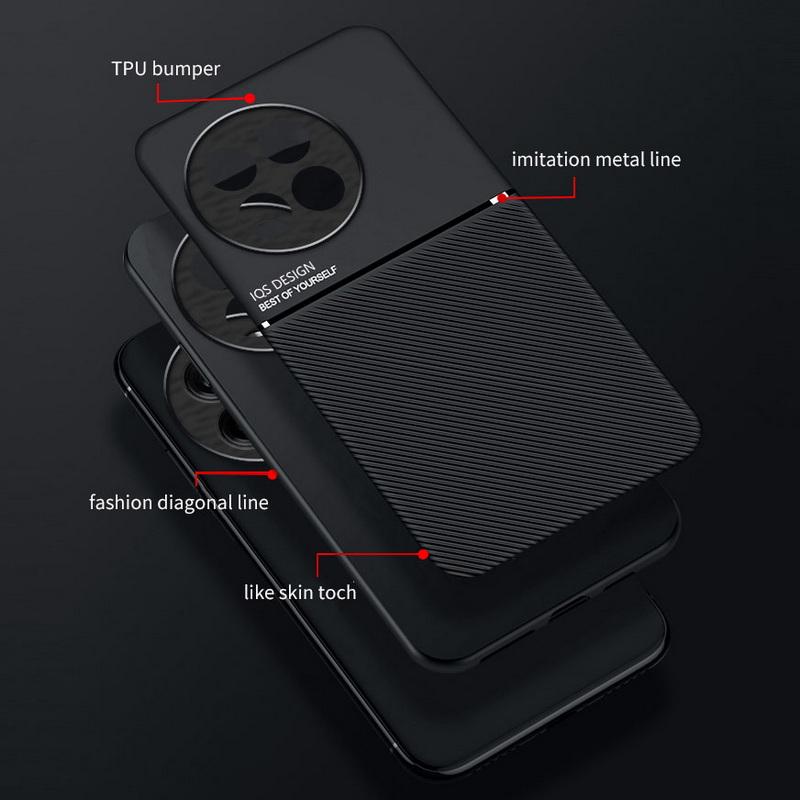 For OnePlus 13 12 11 10T ACE Pro 5 2 13R 11R 10T Phone Case Shockproof PU Leather Matte Soft Slim Cover