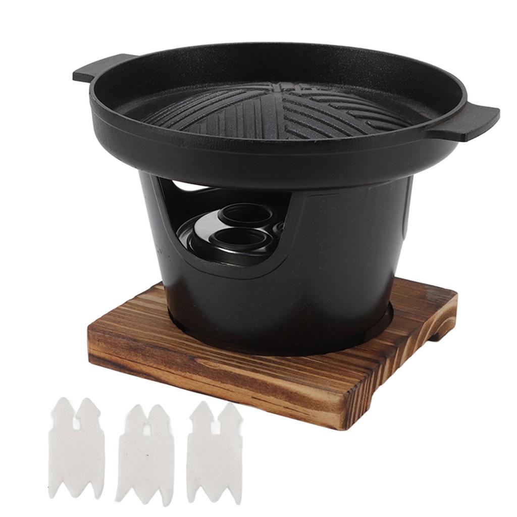 Mini BBQ Grill Stick Proof Smokeless Portable Tabletop Barbecue Grill For Camping Picnic Home HN