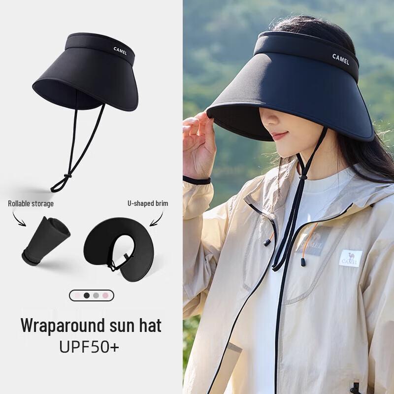 CAMEL Women's Large Brim UV Protection Sun Visor
