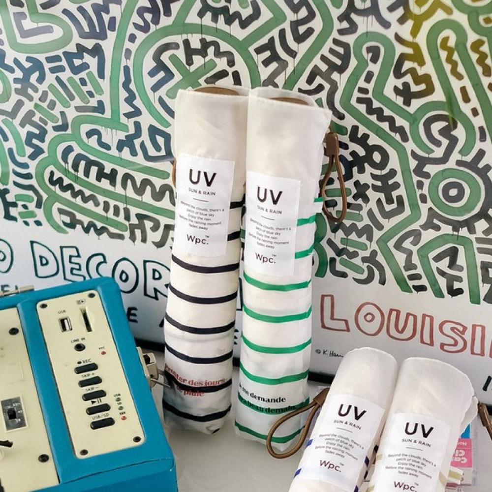 Wpc French Border Lightweight Mini Folding Umbrella Al02 037 002 beige