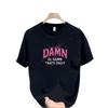 Cross-Border Exclusive Explosive Goods, Good Goods 100% Pure Cotton, Heavy Trendy Brand Short-Sleeved Men'S Casual Fashion Versatile Loose T-Shirt