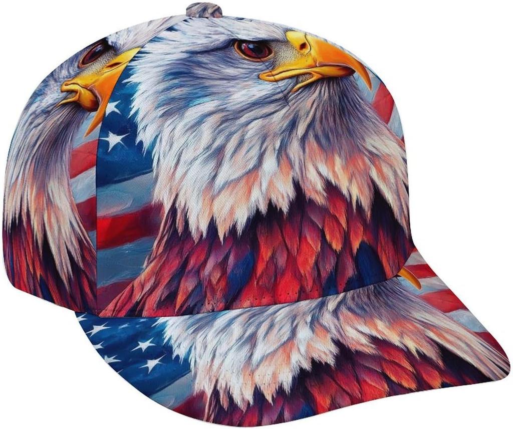 Vibrant Psychedelic Monster Soft Baseball Cap Quick Dry Summer Trucker Cap Sun Hat Mens Running Fishing