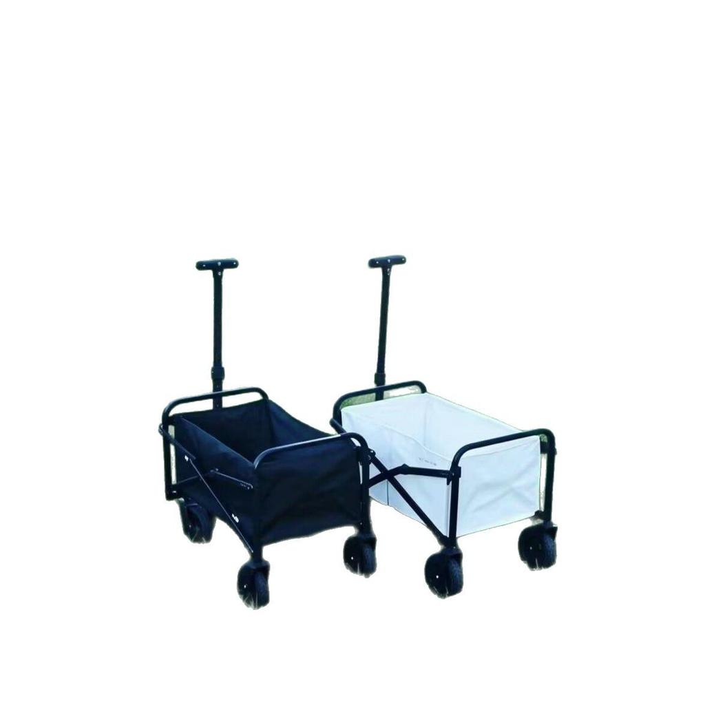 Compact Folding Cart for Outdoor Camping, Grocery Shopping, and Express Delivery