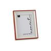 Cadre Photo Verre Rouge Blanc Plastique (6 Unités) - Couleur:Blanc