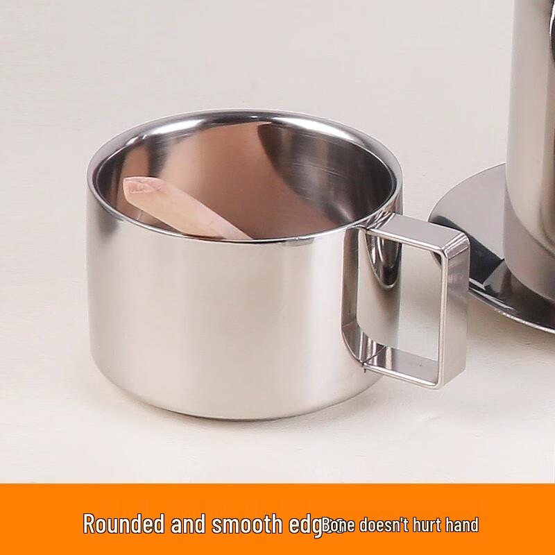 304 Stainless Steel Seasoning Jar Set with Wooden Lids