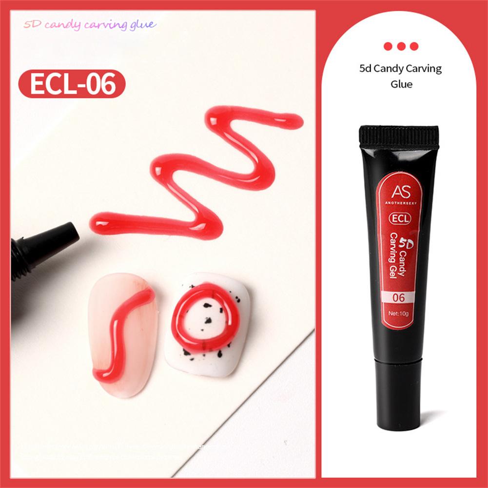 5D Hose Candy Macaron Jelly Gel Nail Gel Polish Solid Color Disposable Nail Gel DIY Nail Art Gel Manicure 10ml
