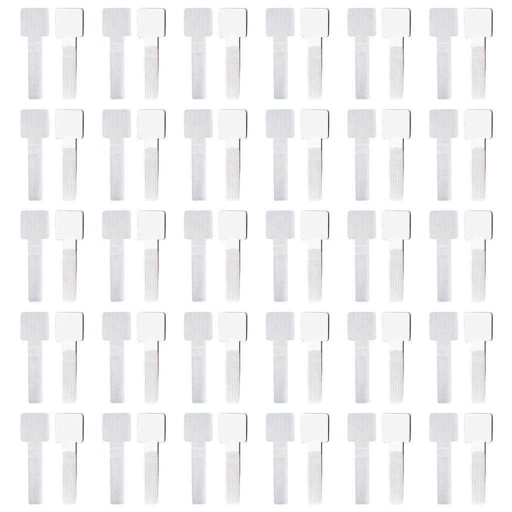 60pcs Adjustable Adhesive Cord Organizers Power Cord Storage Cable Manager Desk Wire Winder Easy Installation