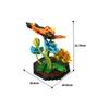 MOC Animal Series Dragonfly & Butterfly Building Blocks - Lego Compatible Toy Model