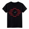 Money Clock Graphic Tee | Humorous Circle Print Unisex Casual Shirt