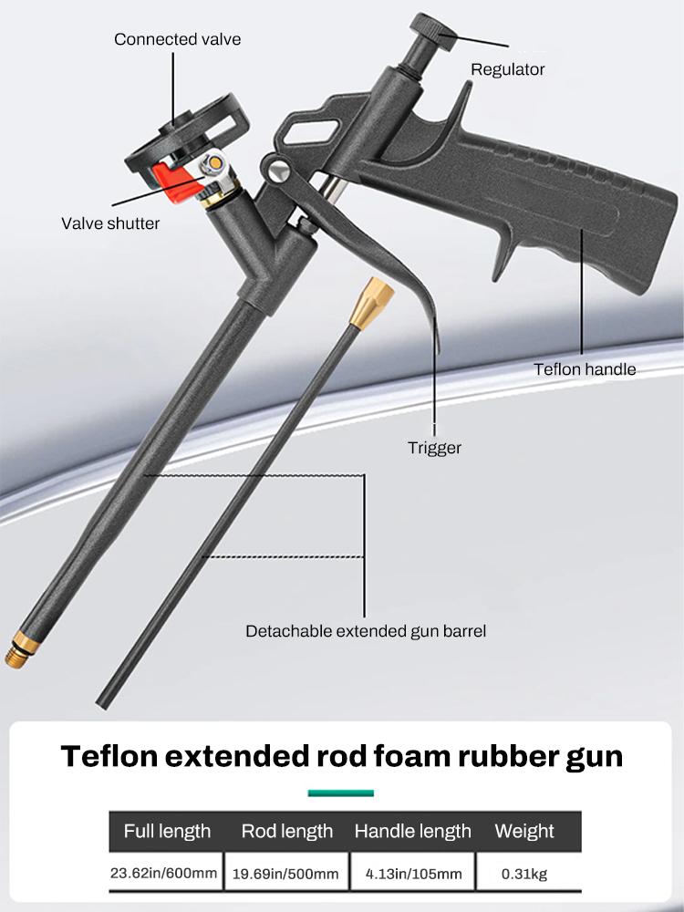 Polyurethane Foam Gun Foam Glue Gun Glue Sealant Specia Bubble Tool Metal Foam Expanding Spray Gun Home Accessories