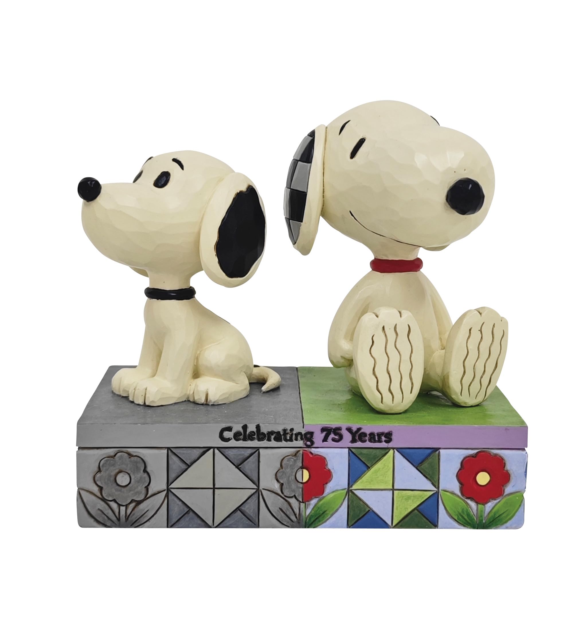 

JIM SHORE 1950s Snoopy & Today s Snoopy 6016274