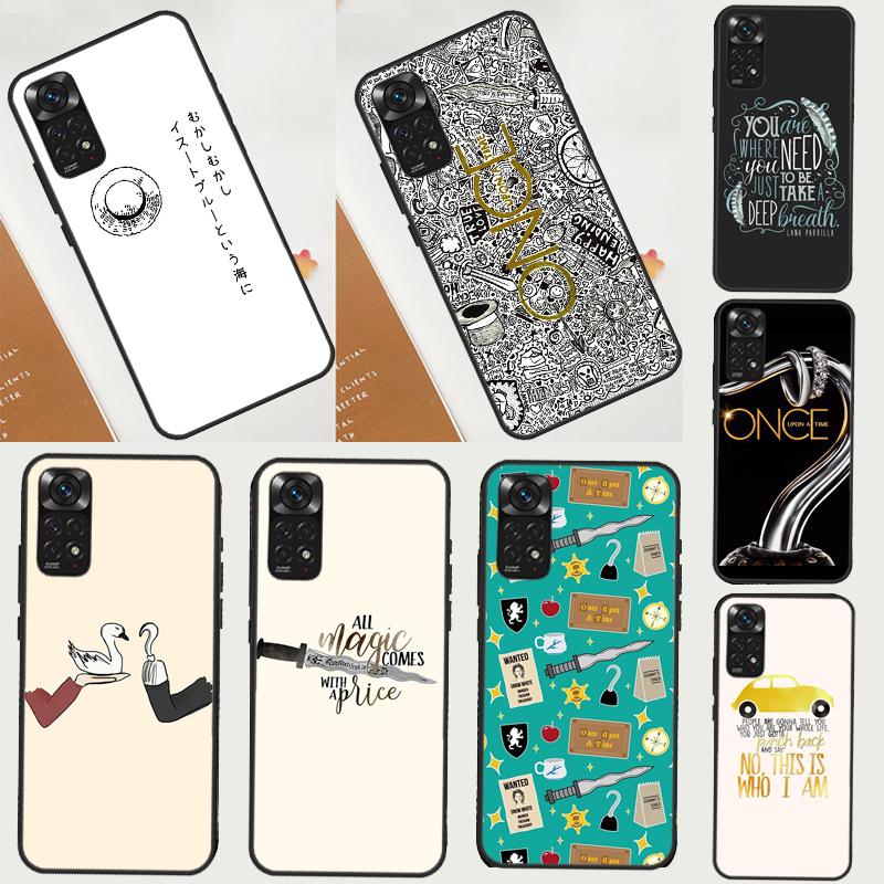 Once Upon A Time Case For Xiaomi Redmi 12C 13C 14C 10C Redmi Note 14 Pro 13 12 11 9 10 9S 10S 11S 12S Cover
