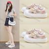 Fashion Women Shoes 2025 Summer New Breathable Mesh Hollow Non Slip Woman Platform Sneakers Comfortable Height Increase Casual Shoes