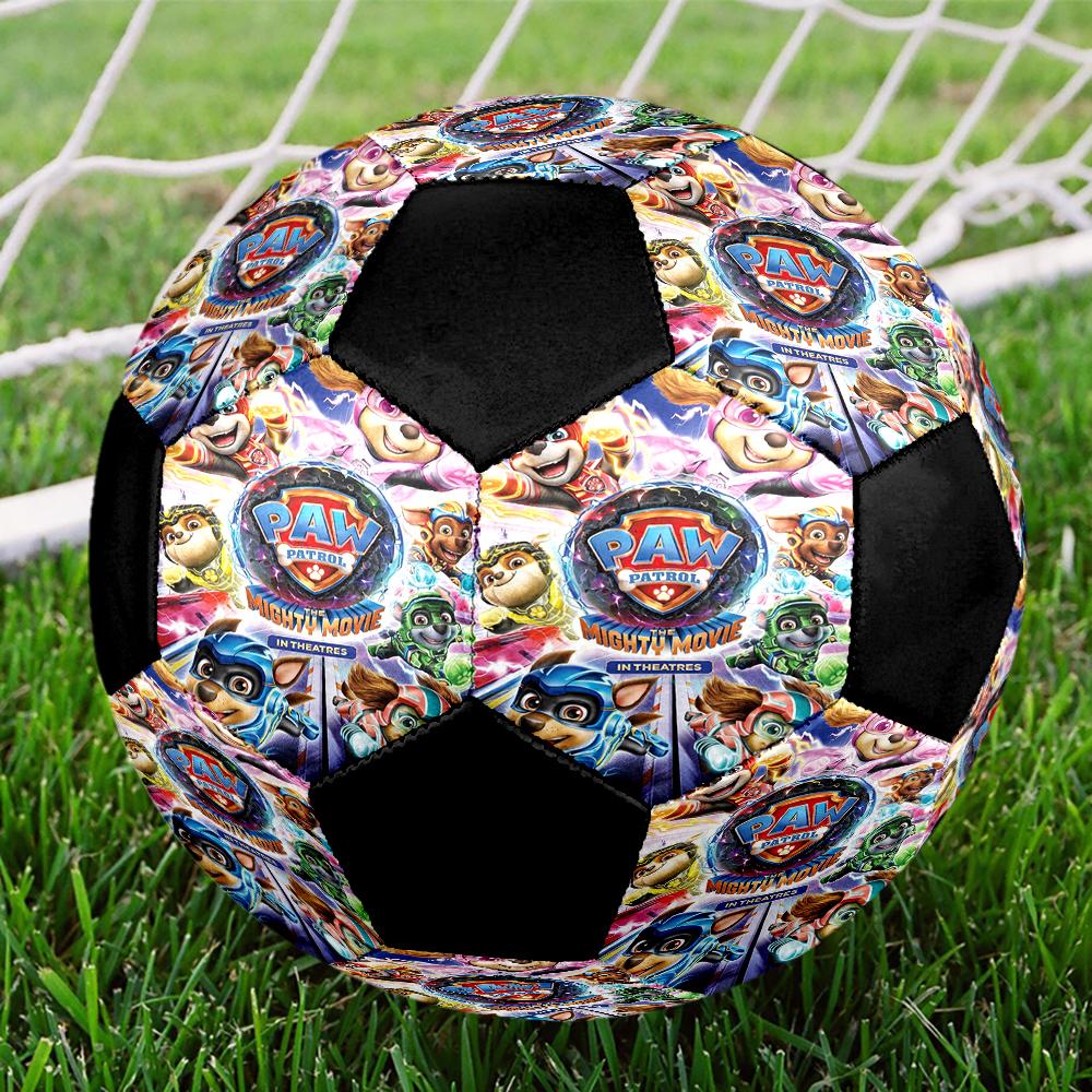 PAW Patrol Theme Size 5 Soccer Ball, Suitable for Both Indoor and Outdoor Matches, a Gift Suitable for Everyone.