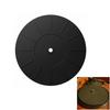 7-Inch Vinyl LP Turntable Anti-Slip Mat—Rubber and Silicone Turntable Mat for Shock Absorption and Noise Reduction—2mm Thick