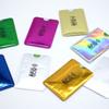 10pcs Reader Lock NFC Blocking Case Aluminium Foil ID Card Box Anti RFID Card Holder  Female/Male
