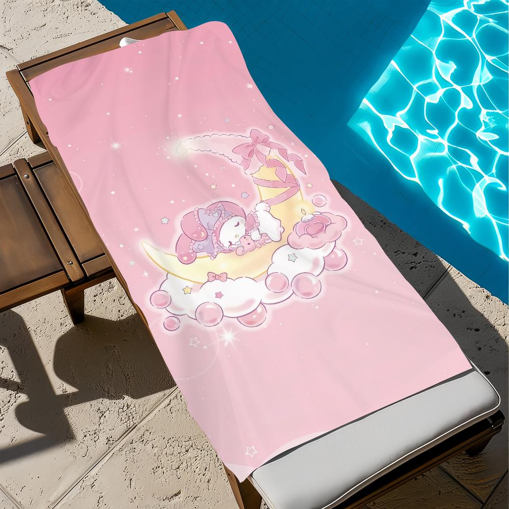 My M-melody-y cute Towel Beach Quick Dry Soft Pool Towels Gift for Travel Gym Shower Camping sports