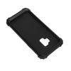 Coque de Téléphone Housse de Protection de Téléphone Silicone PC Absorption des Chocs Anti-Empreintes Digitales Tache Accessoire de Téléphone Minimaliste Noir Pour