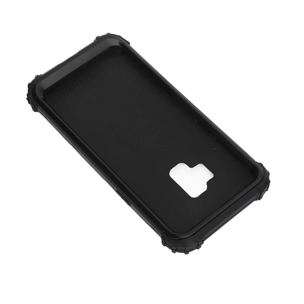 Coque de Téléphone Housse de Protection de Téléphone Silicone PC Absorption des Chocs Anti-Empreintes Digitales Tache Accessoire de Téléphone Minimaliste Noir Pour