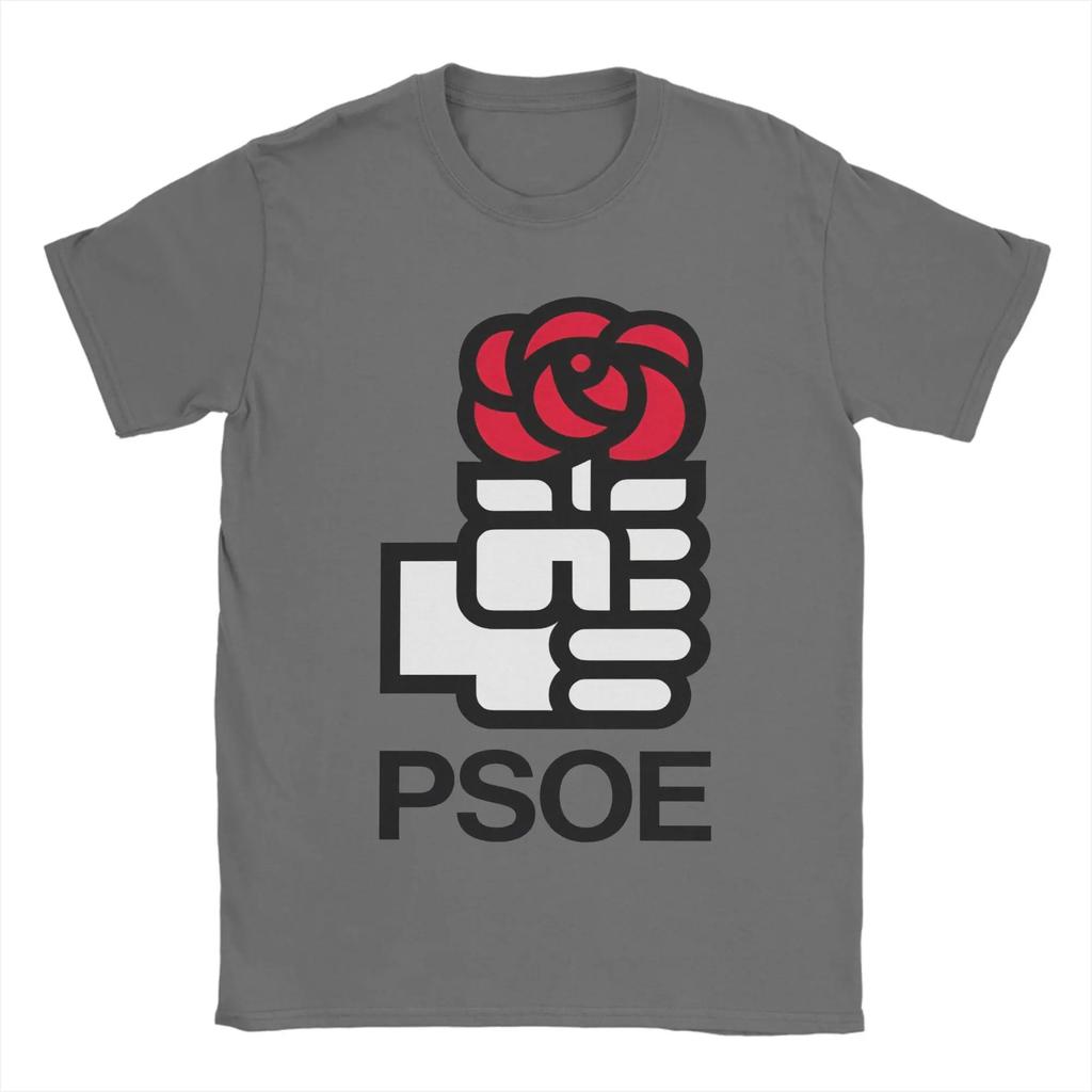 PSOE Logo Pedro Sanchez Cotton Unisex TShirt New Arrival