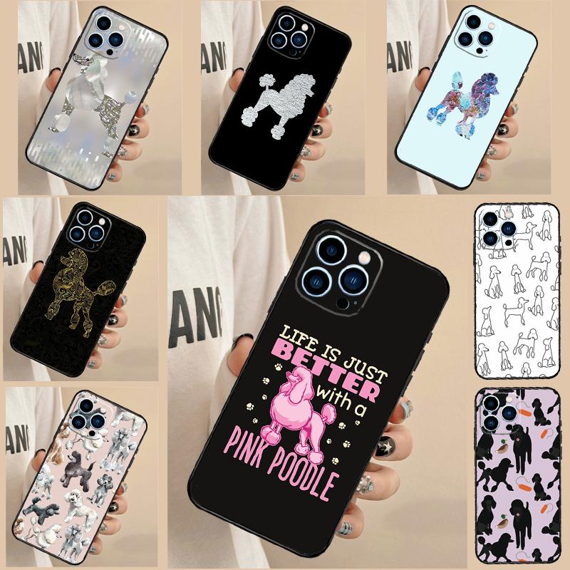 Poodle Dog Cartoon For Xiaomi Redmi Note 13 14 9 10 11 12 15 Pro Plus Phone Case For Redmi 15 C 14C 10C 12C 13C