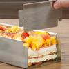 Tiramisu Muffin Pan Stainless Steel Cheesecake Pan Baking Mould Rectangle Cake Pan For Birthday Cake Cake Bread Chiffon Tiramisu