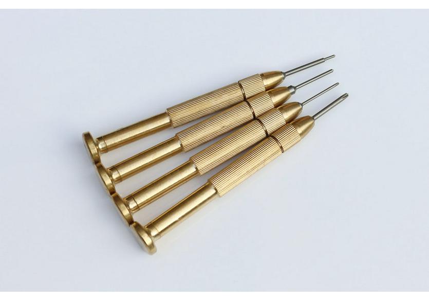 Original Precision Screwdriver for iPhone X/8/7: Triangle Y0.6, Five-star 0.8, Phillips 1.2 Bit Heads
