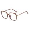 2PCS Retro Transparent Glasses Anti Computer Radiation Eyeglasses for Women Men Anti-Blue Square Eyewear