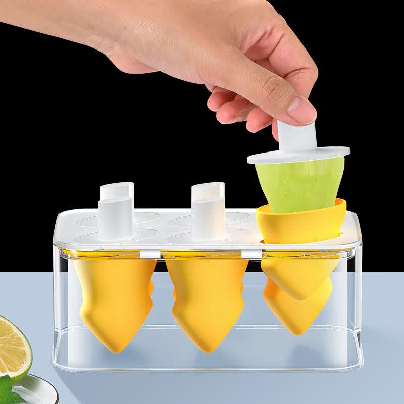 Cartoon Silicone Ice Cream Popsicle Mold