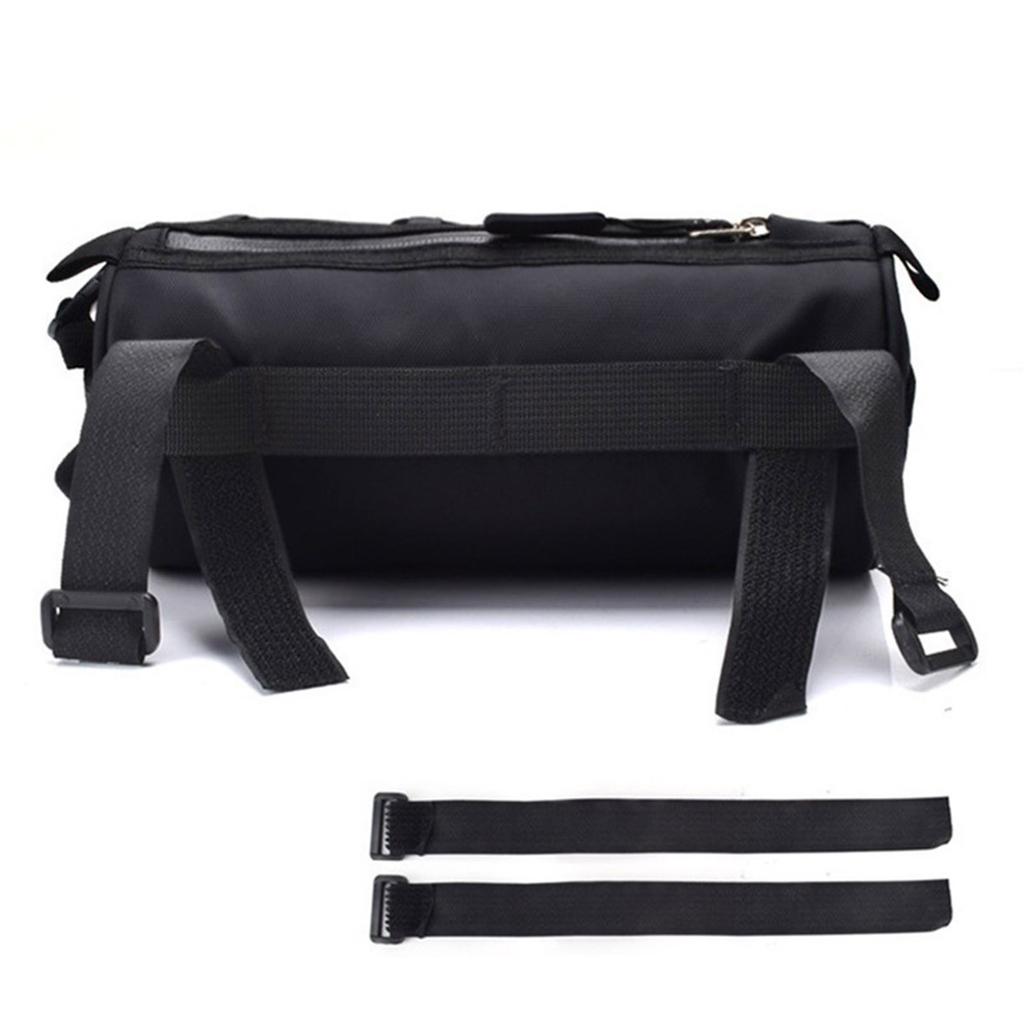 Durability Waterproofed Roll Top Handlebars Bag Dustproofed Cycling Pack Wet Gear Attachments for Road Bike
