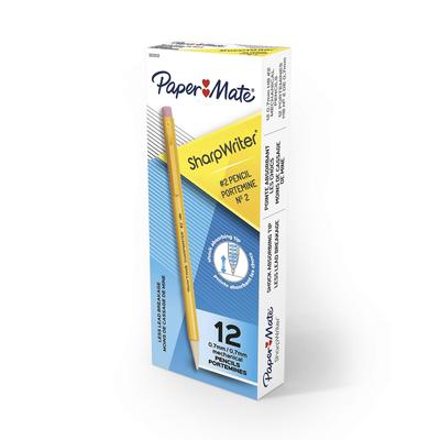 Ołówek mechaniczny Papermate Sharpwriter Yellow Dozen, HB, 0,70 mm, w obudowie, (pozycja)