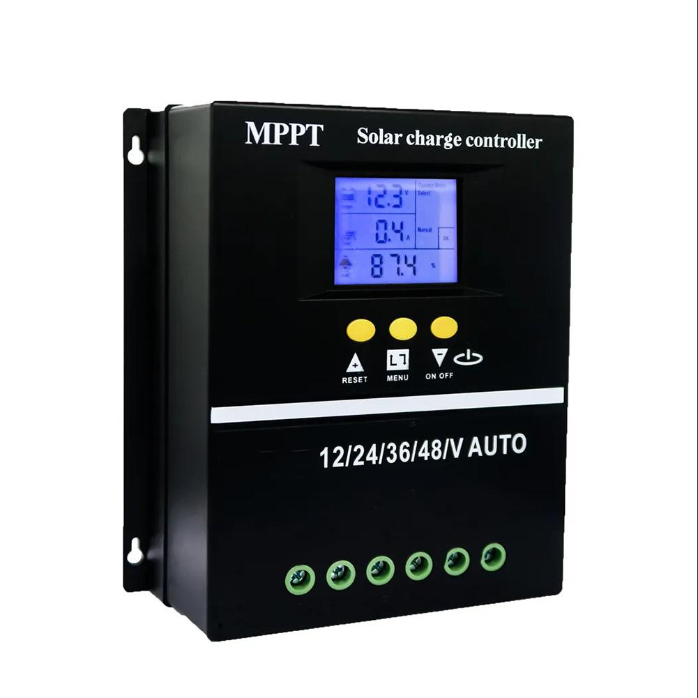 MPPT Solar Charge Controller Compatible with DC12V/24V/36V/48V Batteries Featuring User Centric Design Elements