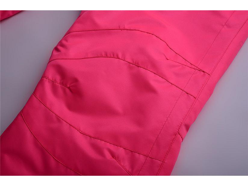 Winddichte, wasserabweisende Ski- und Bergsteiger-Latzhose für Herren und Damen für Herbst und Winter