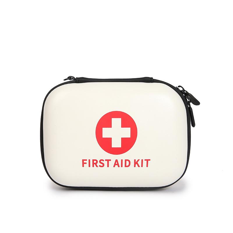 Compact PU First Aid Kit for Car and Outdoor Use