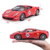 Bburago Ferrari 458 Challenge Red Diecast Model Car 1/24 / (Finished Product) 18-26302