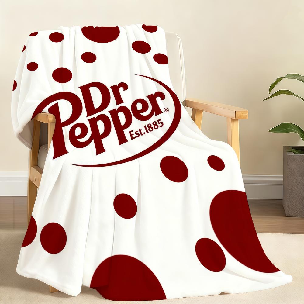 U-unique Dr-r P-pepper Blanket Throw Super Cosy Plush Living Room Sofa Couch Childish Birthday Gifts