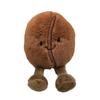 Mini Coffee Bean Plush Doll - Cartoon Coffee Plush Toy for Kids
