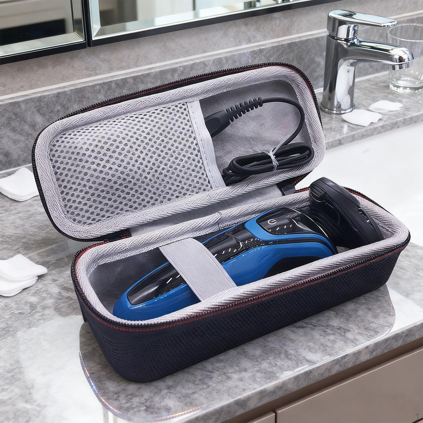 

Жесткий защитный чехол-сумка для аксессуаров, инструментов для груминга, стилистов