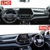 For Toyota Highlander XU70 Kluger     2024 Car Dashboard Cover Dash Mat Sun Shade Non-slip Pad Accessories