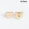 10Sets No Need To Sew Metal Magnetic Strong Fastening Buckle Wallet Canvas Bag Clothing Shoulder Bag Diy Magnetic Snap Button