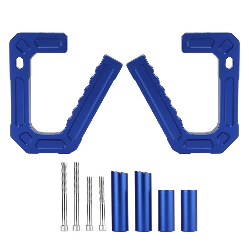 Auto Straße Vordere Haltegriffe Aluminiumlegierung Ersatz für Jeep Wrangler JK 2007?2018Blau